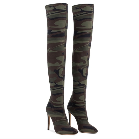 giuseppe zanotti • NEW • stretch camp thigh highs - Picture 3 of 8